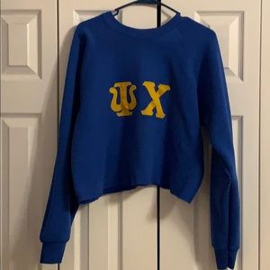 Psi Chi Cropped Sweatshirt
